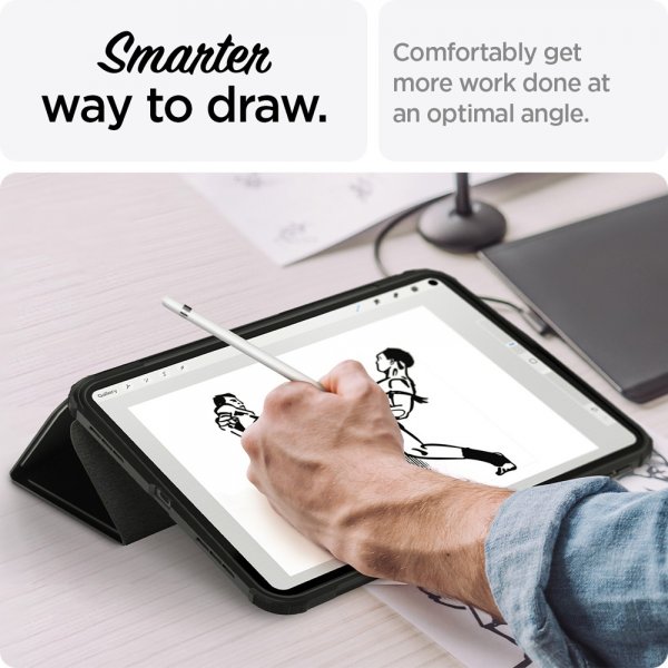 Spigen iPad 10.9 (gen 10)/iPad 11 (A16) Fodral Ultra Hybrid Pro Svart