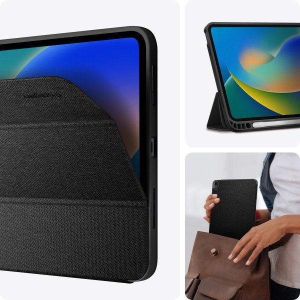 Spigen iPad 10.9 (gen 10)/iPad 11 (A16) Fodral Urban Fit Svart