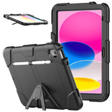 iPad 10.9 (gen 10)/iPad 11 (A16) Skal Heavy Duty Armor Svart