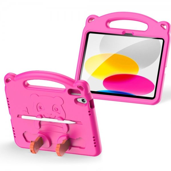 Dux Ducis iPad 10.9 (gen 10)/iPad 11 (A16) Skal Panda Magenta