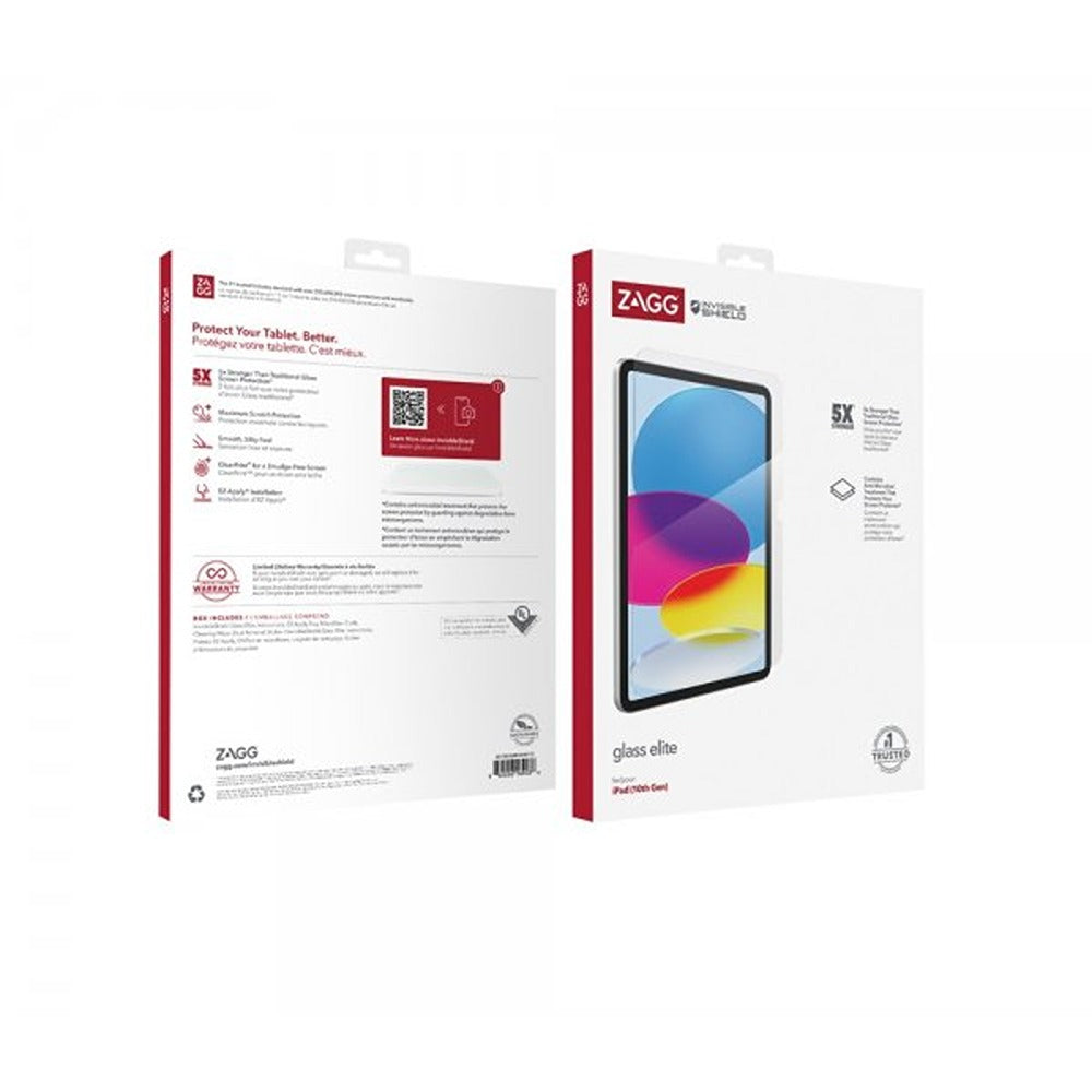 ZAGG InvisibleShield iPad 10.9 (gen 10)/iPad 11 (A16) Skärmskydd Glass Elite