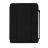 Pipetto iPad 10.9 (gen 10)/iPad 11 (A16) Fodral Origami No3 Pencil Case Svart