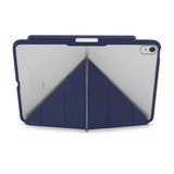 Pipetto iPad 10.9 (gen 10)/iPad 11 (A16) Fodral Origami No3 Pencil Case Mörkblå