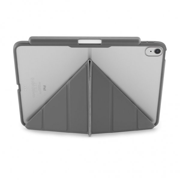Pipetto iPad 10.9 (gen 10)/iPad 11 (A16) Fodral Origami No3 Pencil Case Mörkgrå