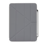 Pipetto iPad 10.9 (gen 10)/iPad 11 (A16) Fodral Origami No3 Pencil Case Mörkgrå