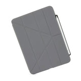 Pipetto iPad 10.9 (gen 10)/iPad 11 (A16) Fodral Origami No3 Pencil Case Mörkgrå