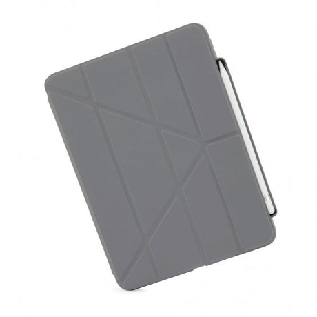 Pipetto iPad 10.9 (gen 10)/iPad 11 (A16) Fodral Origami No3 Pencil Case Mörkgrå