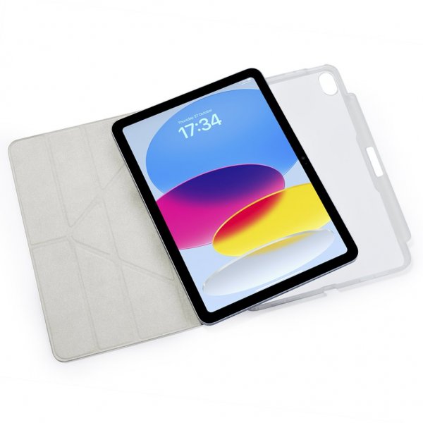 Pipetto iPad 10.9 (gen 10)/iPad 11 (A16) Fodral Origami No3 Pencil Case Roseguld