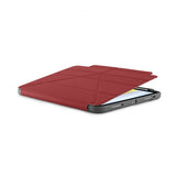 Pipetto iPad 10.9 (gen 10)/iPad 11 (A16) Fodral Origami No2 Pencil Shield Mörkröd
