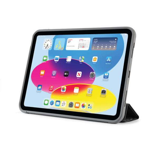 Pipetto iPad 10.9 (gen 10)/iPad 11 (A16) Fodral Origami No2 Shield Svart