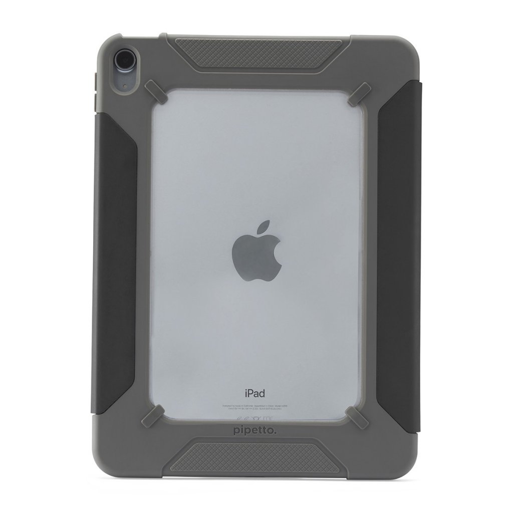 Pipetto iPad 10.9 (gen 10)/iPad 11 (A16) Fodral 360 Rugged Folio Svart