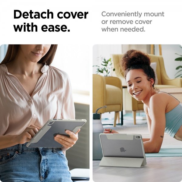 Spigen iPad Air 10.9 (gen 4/5)/iPad Air 11 (M2/M3/M4) Fodral Air Skin Pro Grå