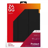 ZAGG iPad Air 11 (M2/M3/M4) Fodral Crystal Palace Folio Svart Transparent