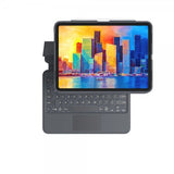 ZAGG iPad Air 10.9/iPad Pro 11 Fodral med tangentbord Pro Keys Trackpad Nordic Charcoal