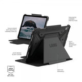 Urban Armor Gear (UAG) iPad Air 11 (M2/M3/M4) Fodral Metropolis SE Svart