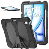 iPad Air 11 (M2/M3/M4) Skal Heavy Duty Armor Svart
