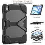 iPad Air 11 (M2/M3/M4) Skal Heavy Duty Armor Svart