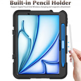 iPad Air 11 (M2/M3/M4) Skal Heavy Duty Armor Svart