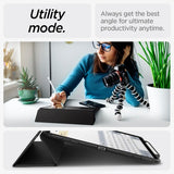 Spigen iPad Air 13 (M2/M3/M4) Fodral Rugged Armor Pro Svart