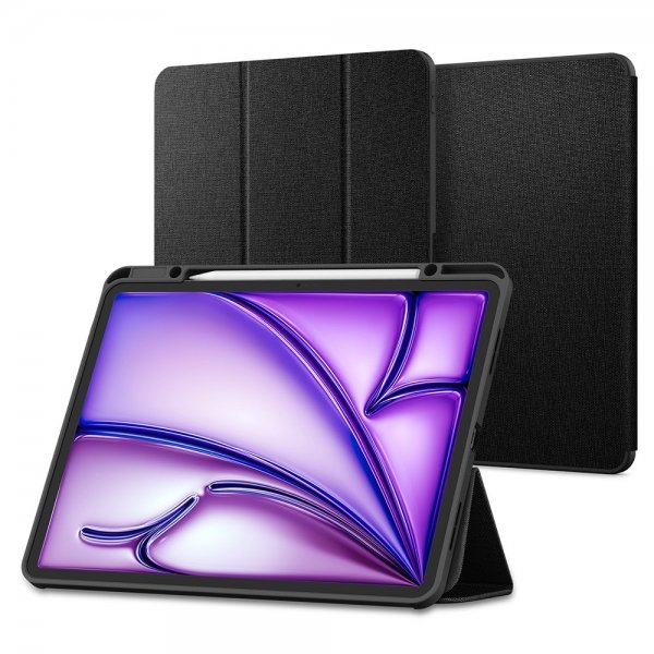Spigen iPad Air 13 (M2/M3/M4) Fodral Urban Fit Svart
