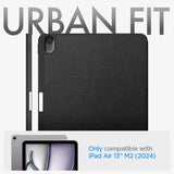 Spigen iPad Air 13 (M2/M3/M4) Fodral Urban Fit Svart