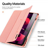 Dux Ducis iPad Air 13 (M2/M3/M4) Fodral DOMO Series Rosa