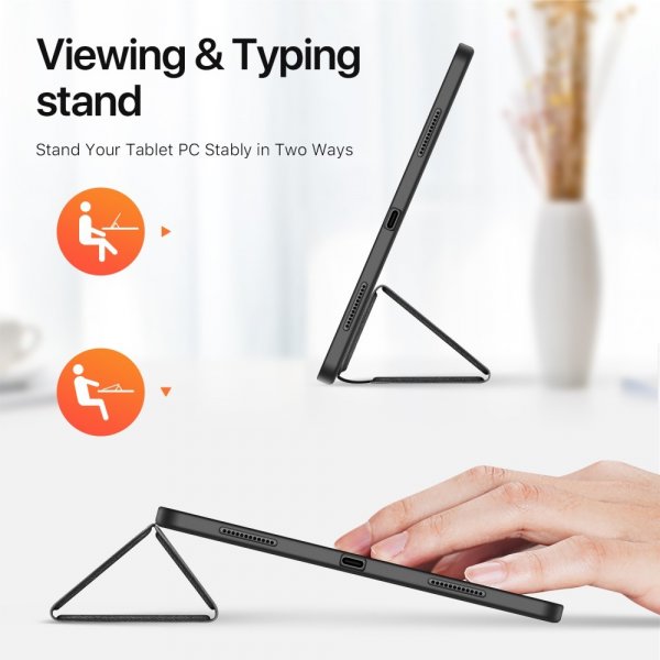 Dux Ducis iPad Air 13 (M2/M3/M4) Fodral DOMO Series Svart