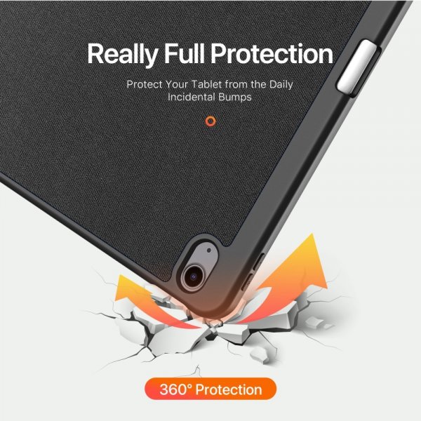 Dux Ducis iPad Air 13 (M2/M3/M4) Fodral DOMO Series Svart