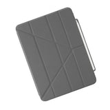 Pipetto iPad Air 13 (M2/M3/M4) Fodral Origami No3 Pencil Case Grå