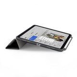 Pipetto iPad Air 13 (M2/M3/M4) Fodral Origami No3 Pencil Case Grå