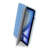 Pipetto iPad Air 13 (M2/M3/M4) Fodral Origami No3 Pencil Case Ljusblå
