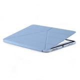 Pipetto iPad Air 13 (M2/M3/M4) Fodral Origami No3 Pencil Case Ljusblå