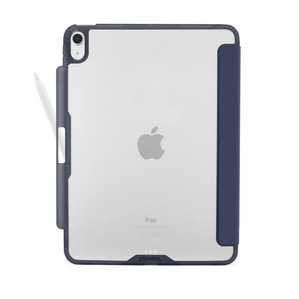 Pipetto iPad Air 13 (M2/M3/M4) Fodral Origami No3 Pencil Case Mörkblå