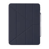 Pipetto iPad Air 13 (M2/M3/M4) Fodral Origami No3 Pencil Case Mörkblå