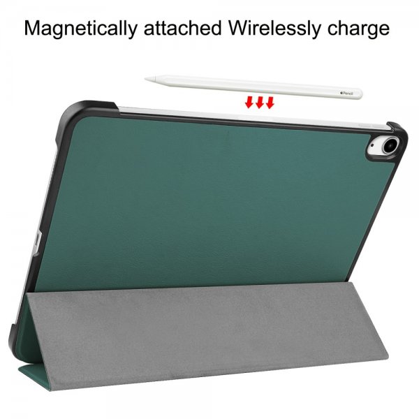 iPad Air 13 (M2/M3/M4) Fodral Trifold Grön