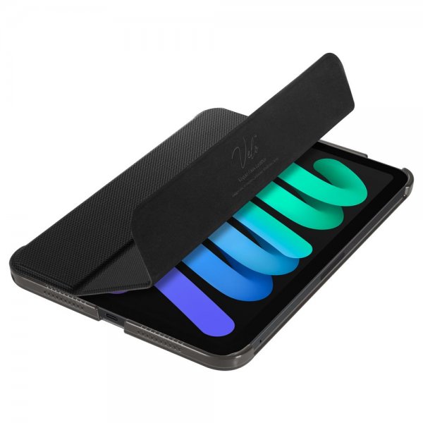 Spigen iPad mini (gen 6)/iPad mini (A17 Pro) Fodral Liquid Air Folio Svart