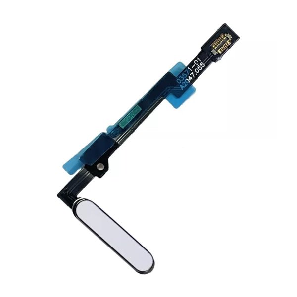 iPad Mini 6 Fingeravtrycksläsare Sensor Flexkabel - Vit