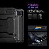 Spigen iPad Pro 11 (M4/M5) Fodral Rugged Armor Pro Svart