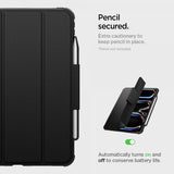 Spigen iPad Pro 11 (M4/M5) Fodral Rugged Armor Pro Svart