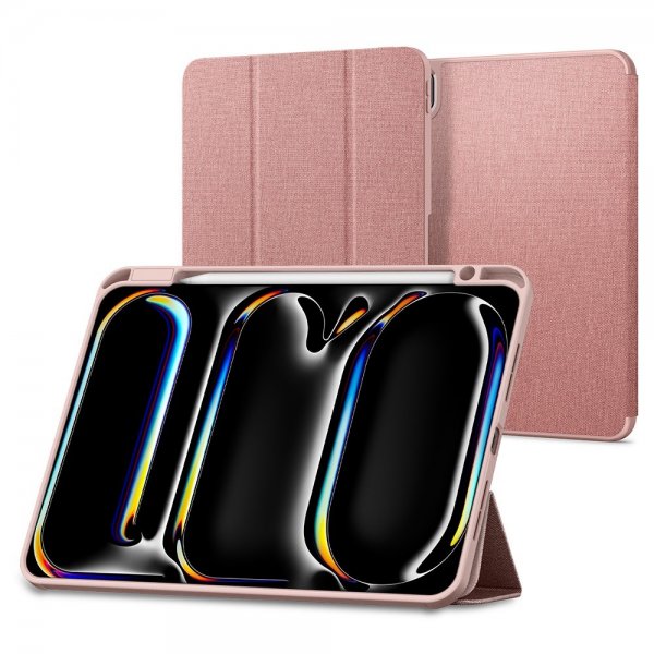 Spigen iPad Pro 11 (M4/M5) Fodral Urban Fit Roseguld