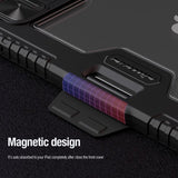 Nillkin iPad Pro 11 (M4/M5) Fodral Bumper Leather Case Pro Svart