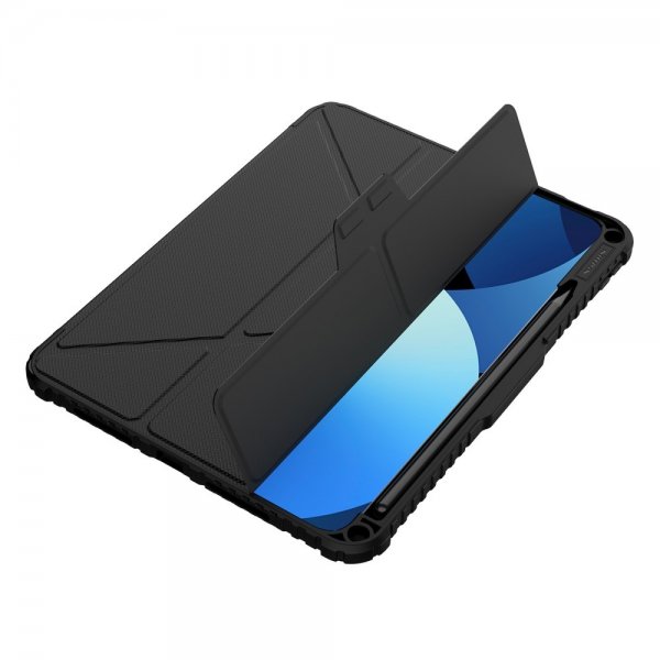 Nillkin iPad Pro 11 (M4/M5) Fodral Bumper Leather Case Pro Svart