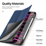 Dux Ducis iPad Pro 11 (M4/M5) Fodral DOMO Series Blå