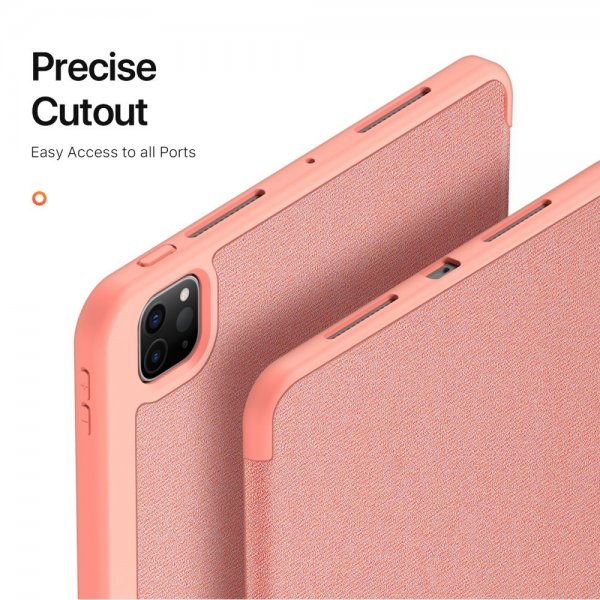 Dux Ducis iPad Pro 11 (M4/M5) Fodral DOMO Series Rosa