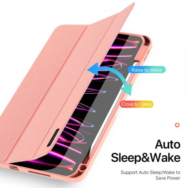Dux Ducis iPad Pro 11 (M4/M5) Fodral DOMO Series Rosa