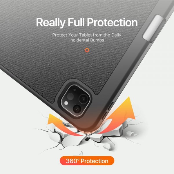 Dux Ducis iPad Pro 11 (M4/M5) Fodral DOMO Series Svart