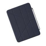 Pipetto iPad Pro 11 (M4/M5) Fodral Origami No3 Pencil Case Mörkblå