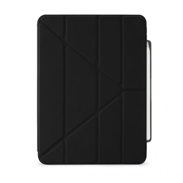 Pipetto iPad Pro 11 (M4/M5) Fodral Origami No3 Pencil Case Svart