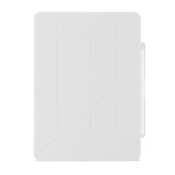 Pipetto iPad Pro 11 (M4/M5) Fodral Origami No3 Pencil Case Vit