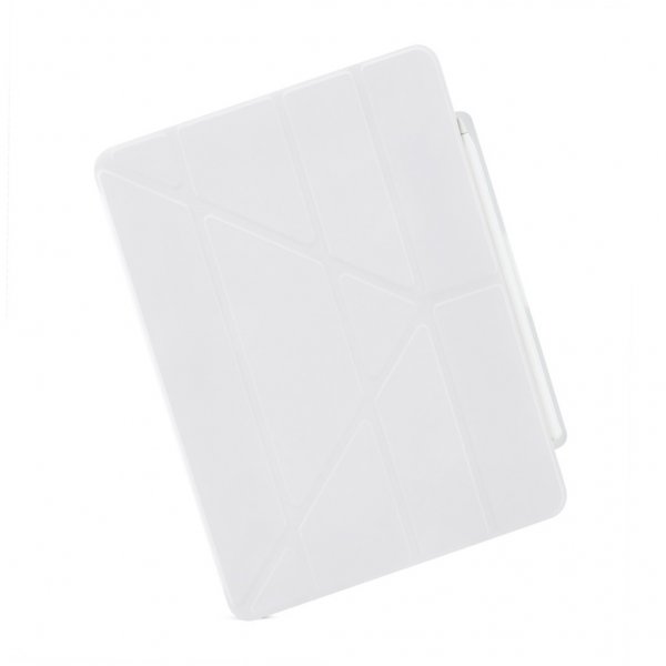 Pipetto iPad Pro 11 (M4/M5) Fodral Origami No3 Pencil Case Vit